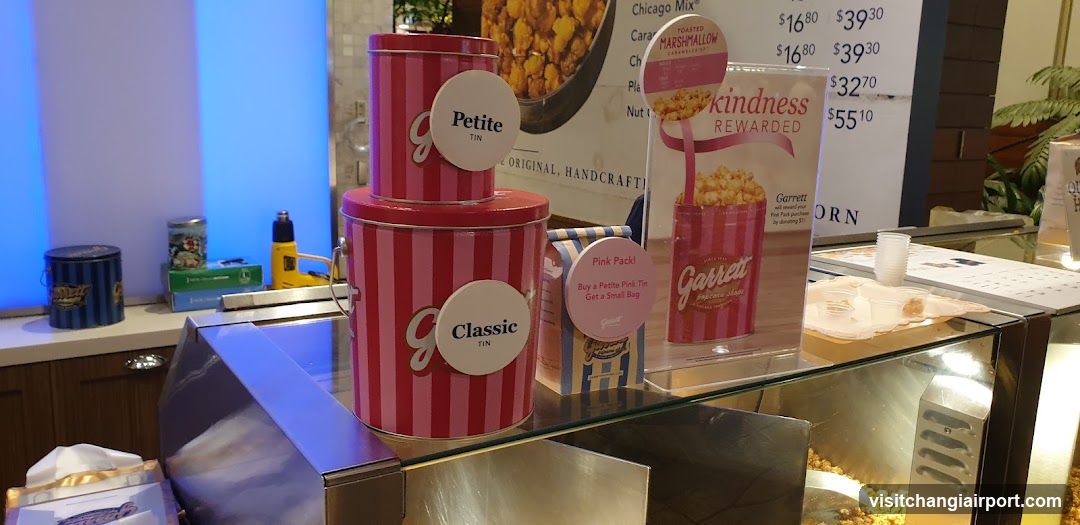Garrett's Popcorn Shop Interior Display