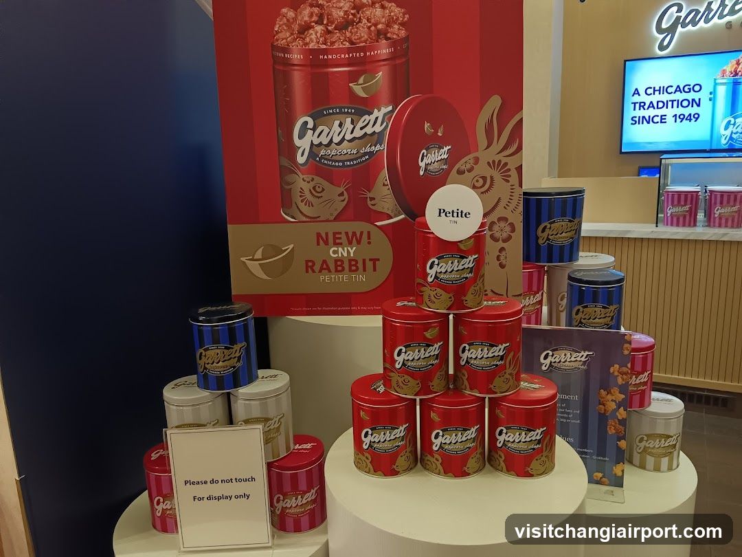Garrett Popcorn Shop CNY Display