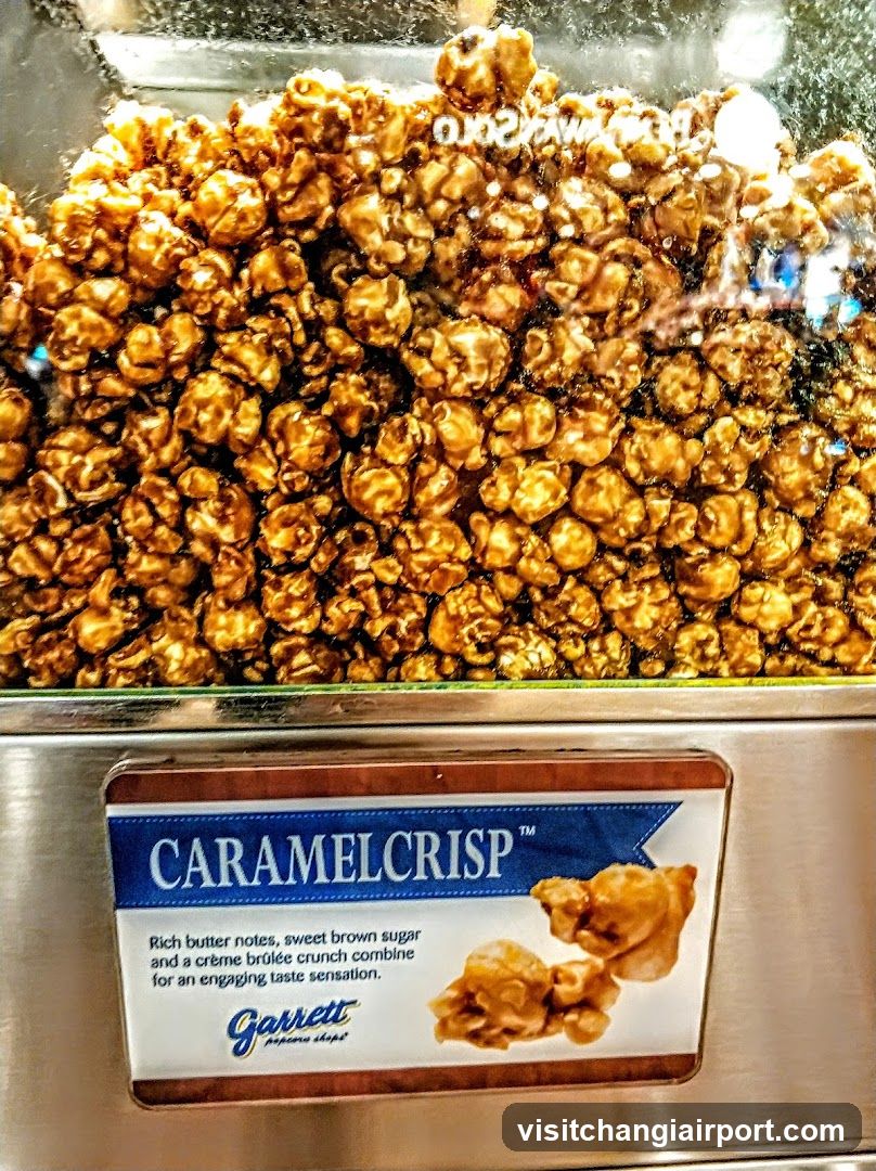 Caramel Crisp Popcorn Display