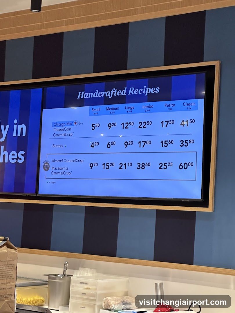 Handcrafted Recipes Menu Board