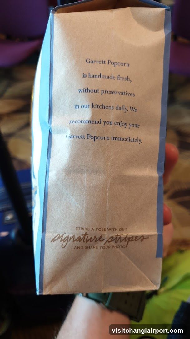 Garrett Popcorn Bag