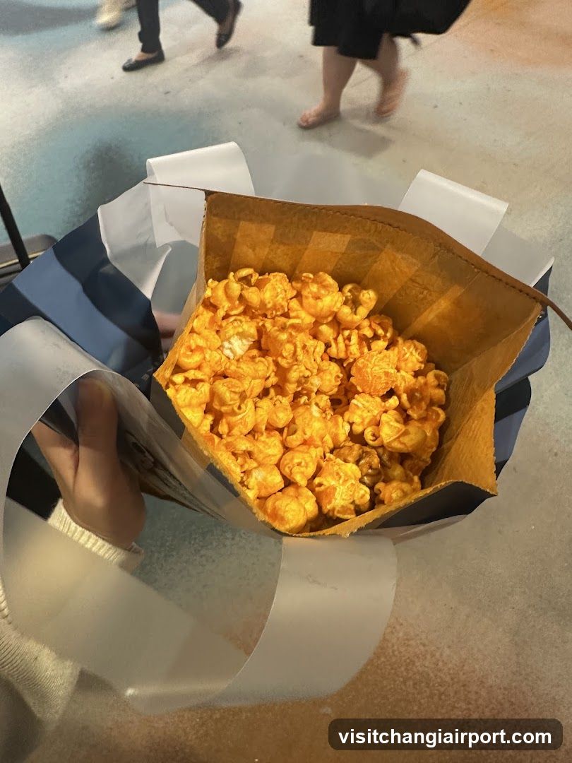 Popcorn in a bag