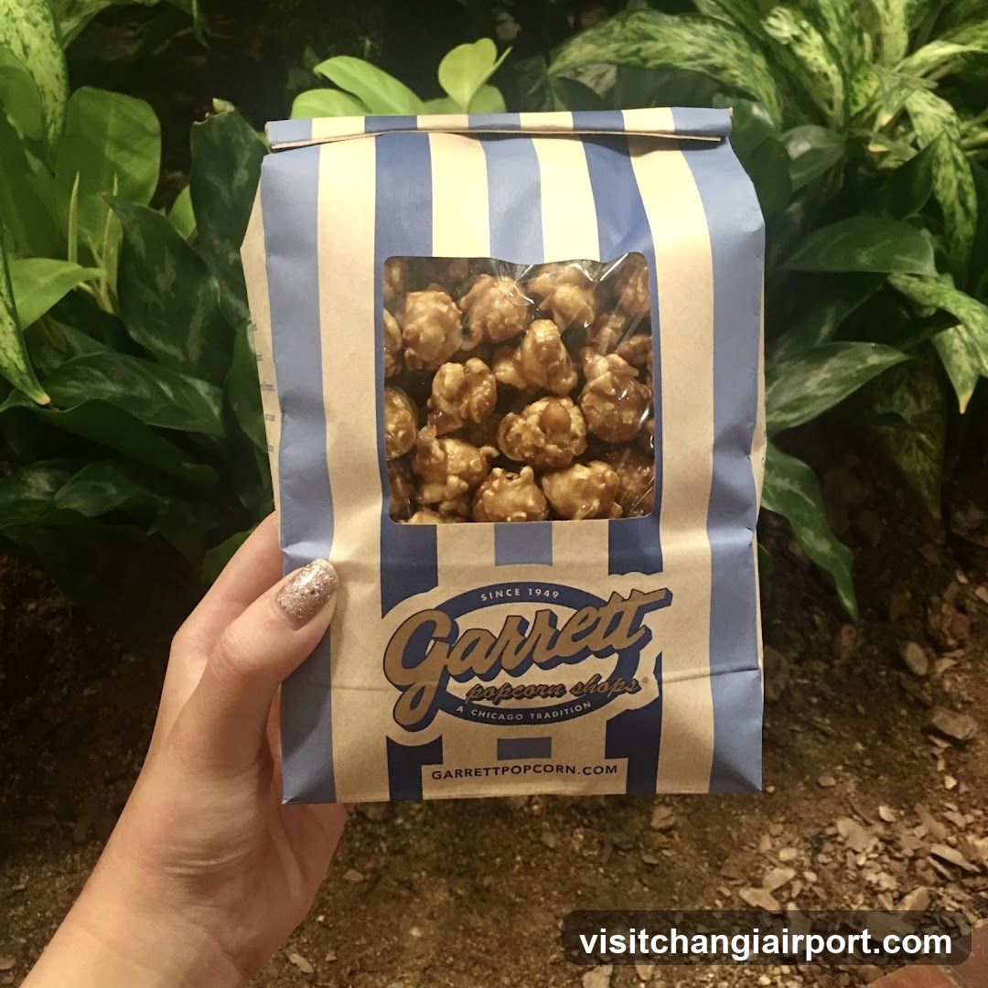 Garrett Popcorn Chips Bag