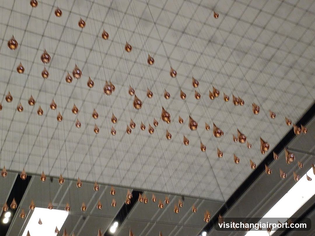 Suspended Copper Art Installation