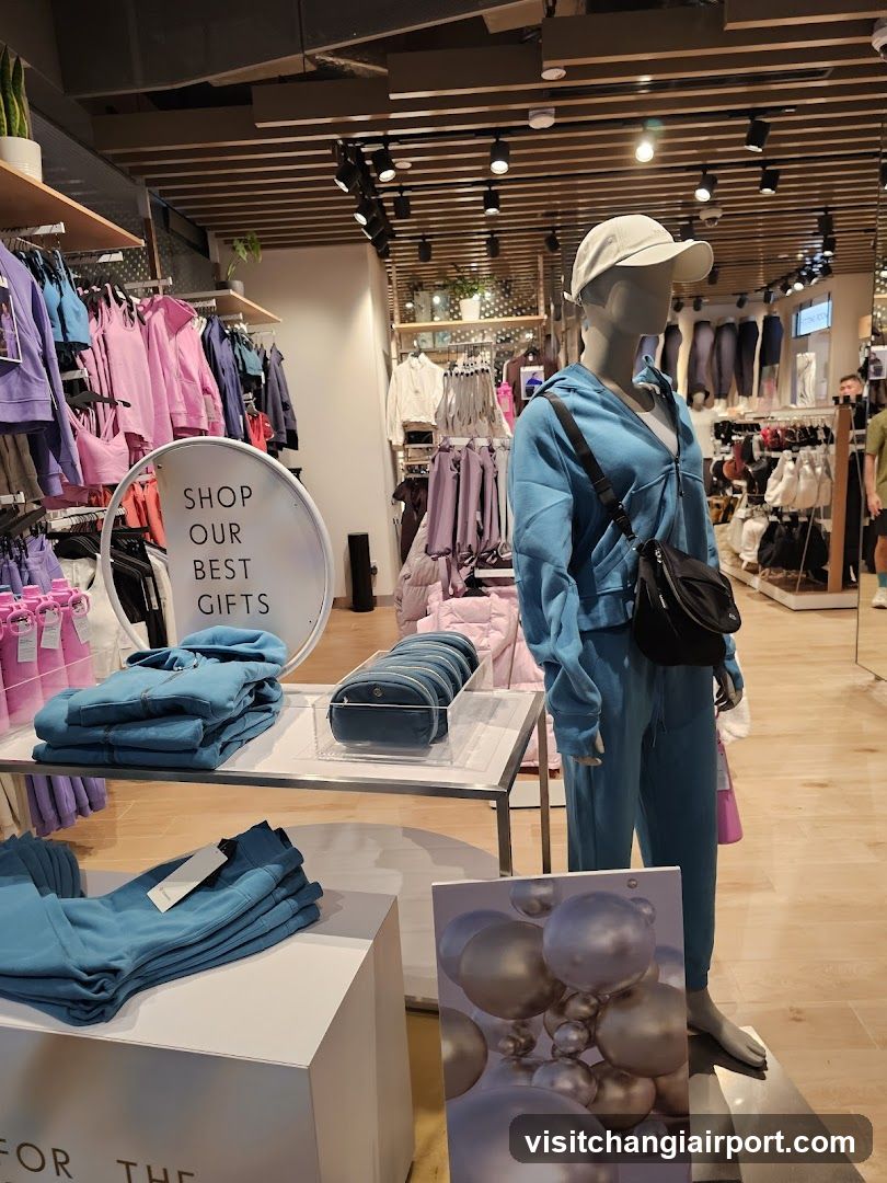 Clothing Store Interior Display