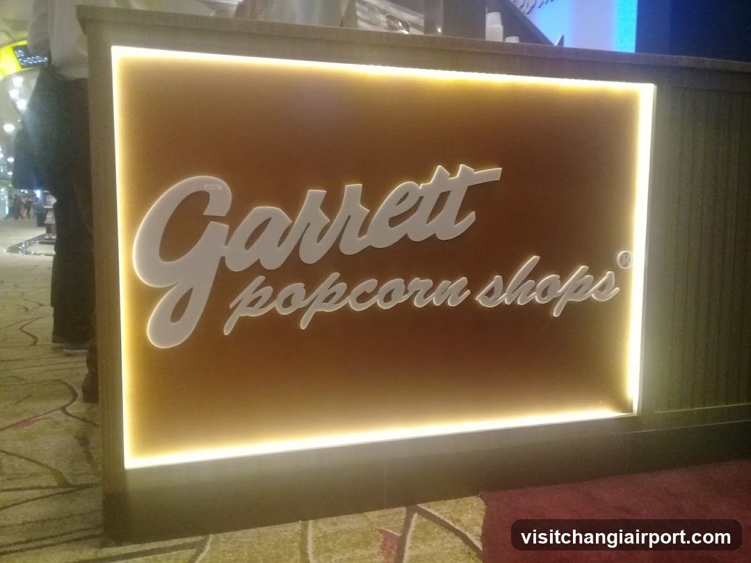 Garrett Popcorn Shops® - Changi Airport T2