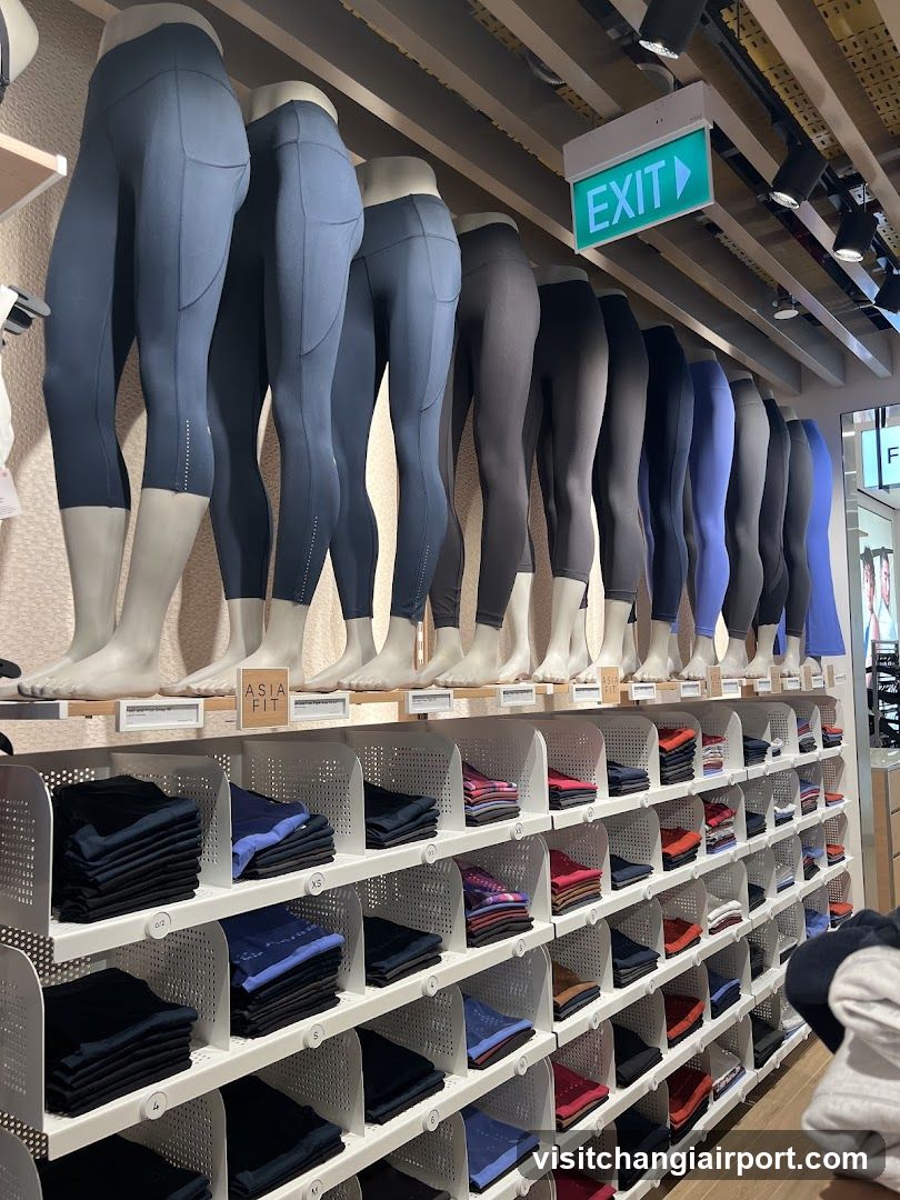 Leggings Display in Store
