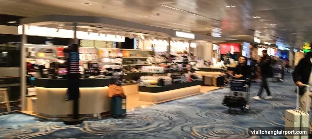 Airport Duty Free Shop Interior