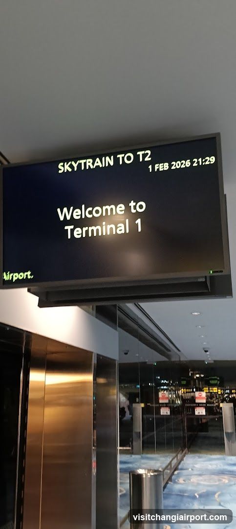 Airport Terminal Signage