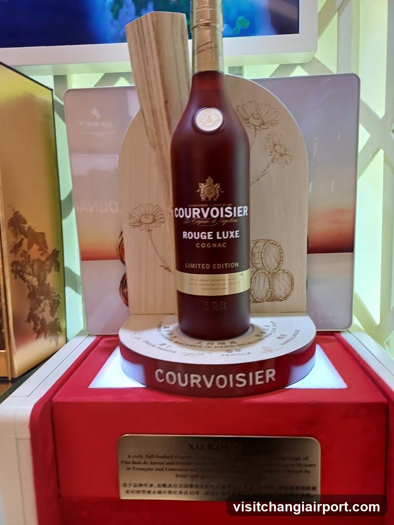 Courvoisier Rouge Luxe Display