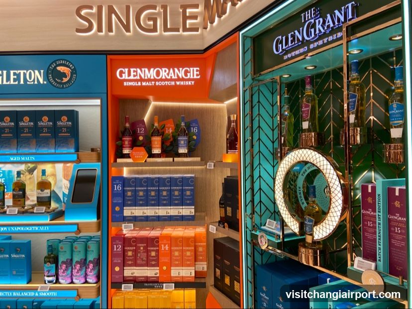 Single Malt Whisky Display