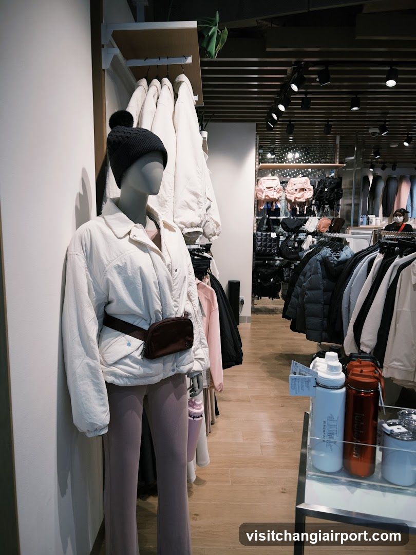 Clothing Store Interior Display