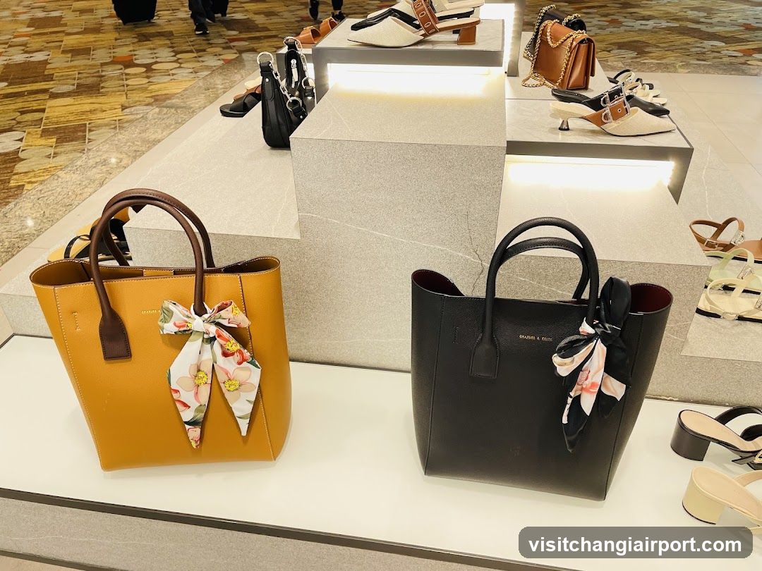 Luxury Handbags Display
