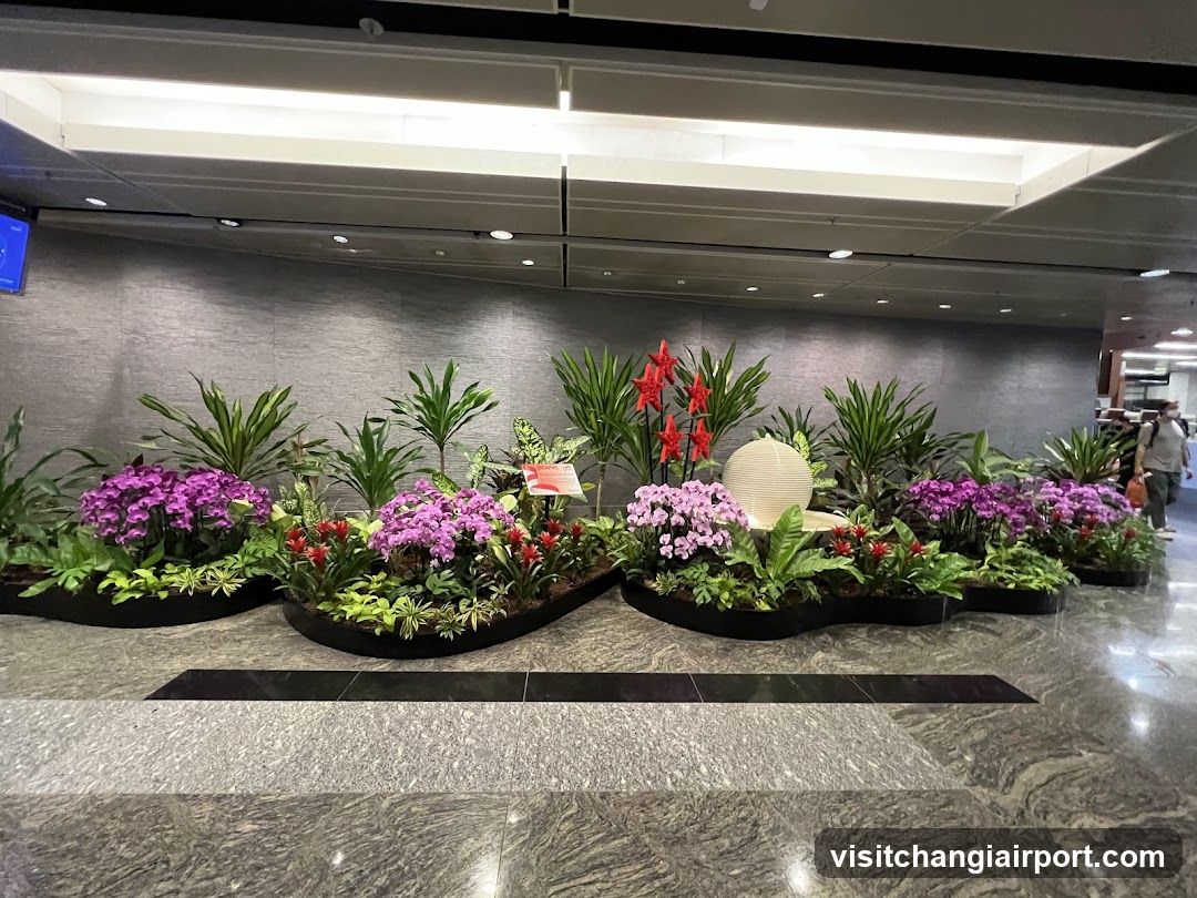 Flower Display in Public Space