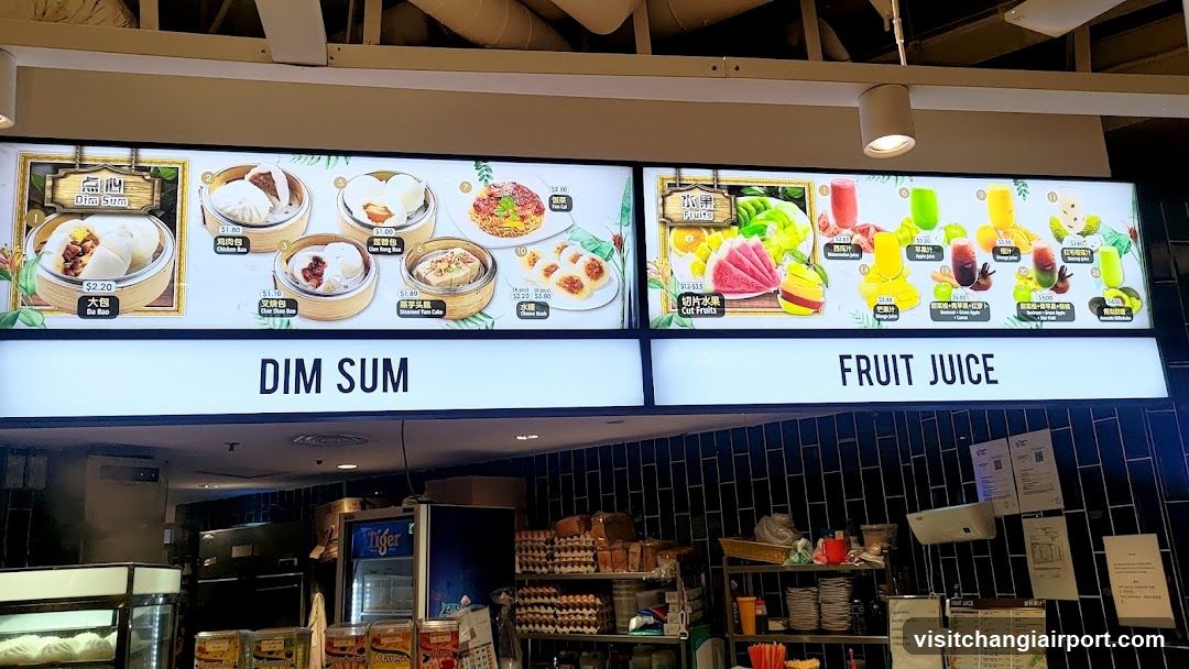 Food Stall Interior View