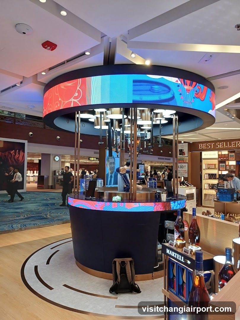 Airport Duty Free Shop Interior