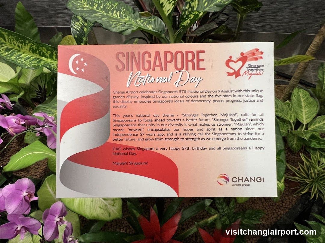 Singapore National Day Display