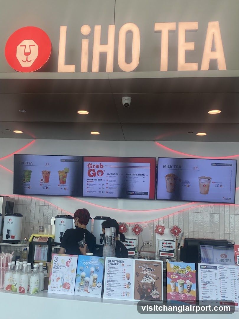 LiHO TEA @ Changi Airport T2