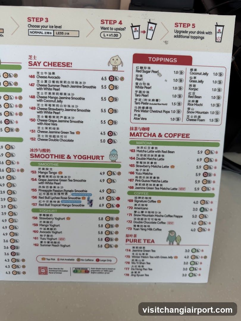 Beverage Menu Board
