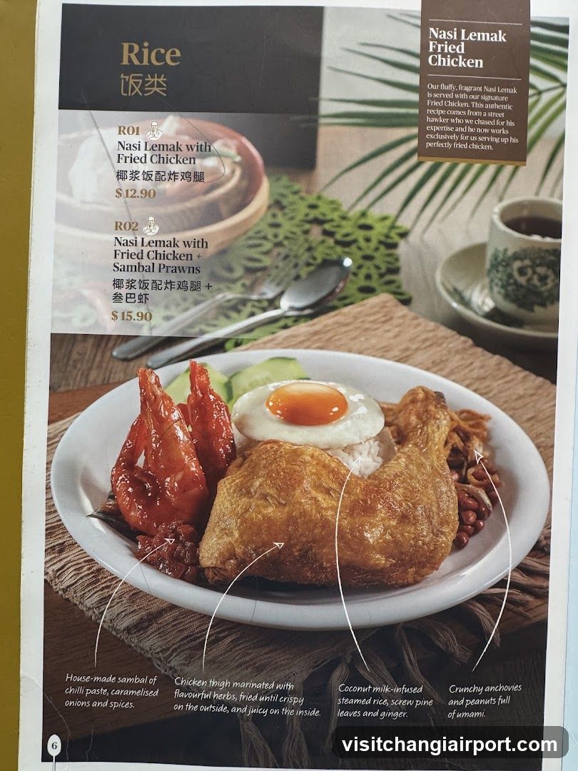 Rice Menu Page