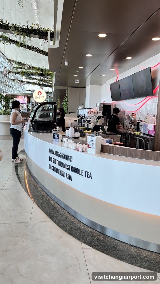 Bubble Tea Shop Interior