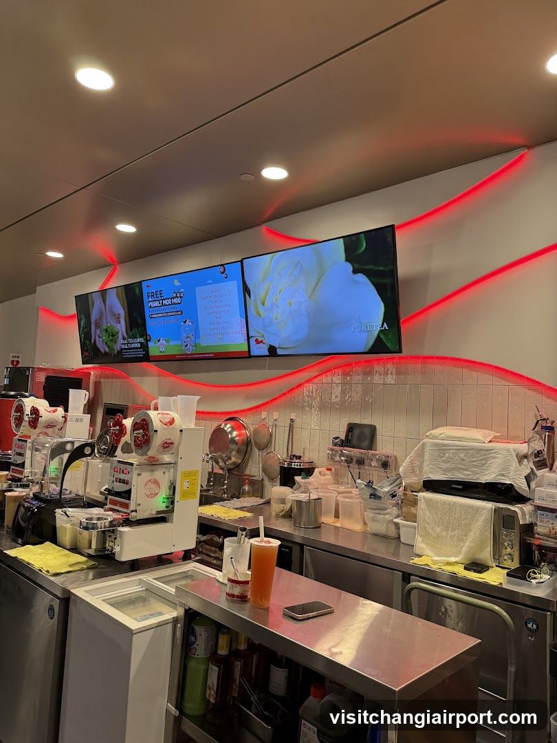 Tea Shop Interior Counter