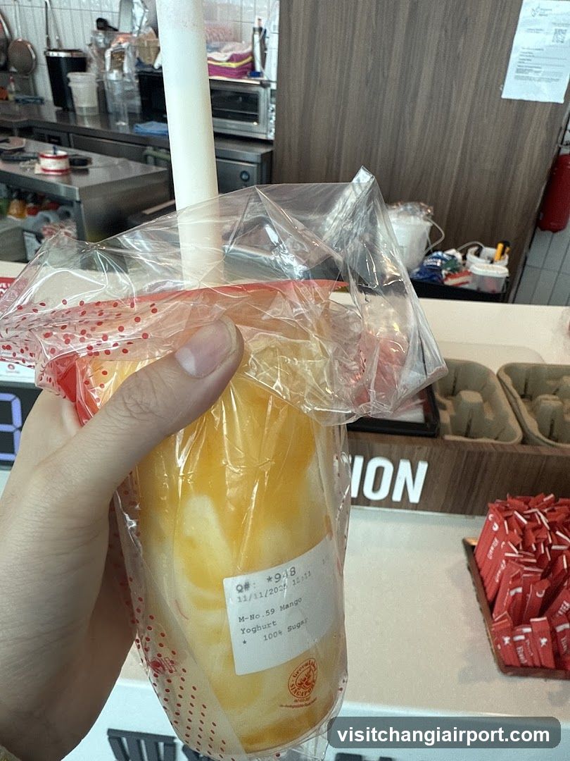 Mango Yoghurt Drink