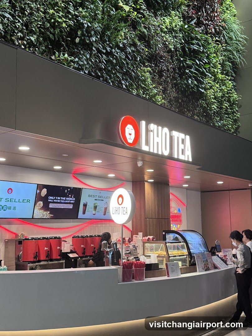 LIHO TEA Store Interior