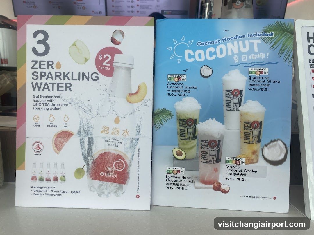 LIHO TEA Promotional Display