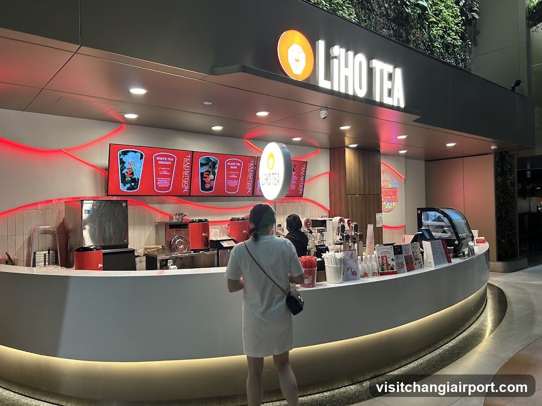 Liho Tea Store Interior