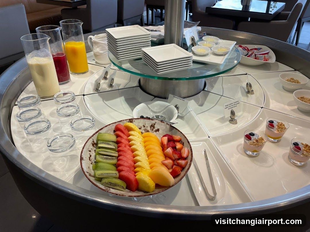Breakfast Buffet Display