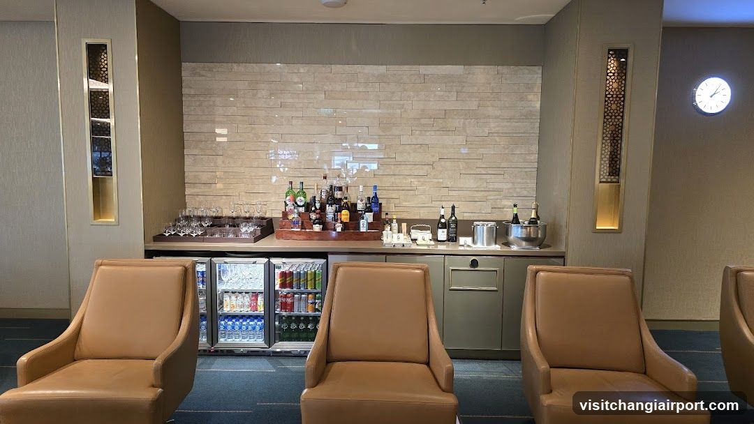 Airport Lounge Bar Area