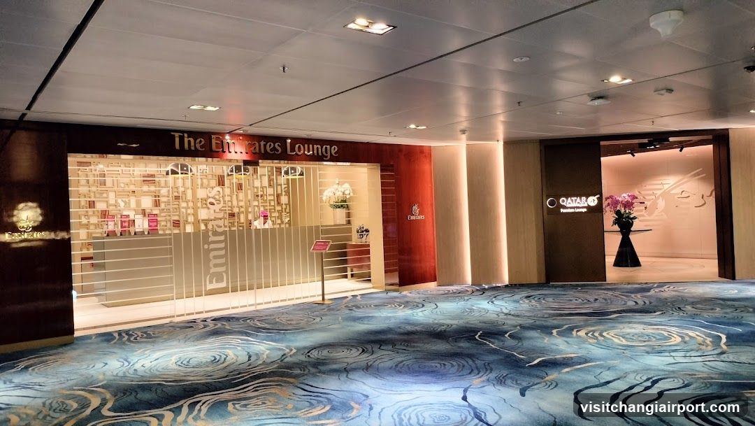 Emirates Lounge Interior