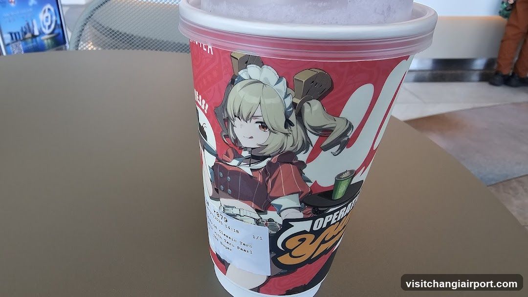 Anime-themed drink cup