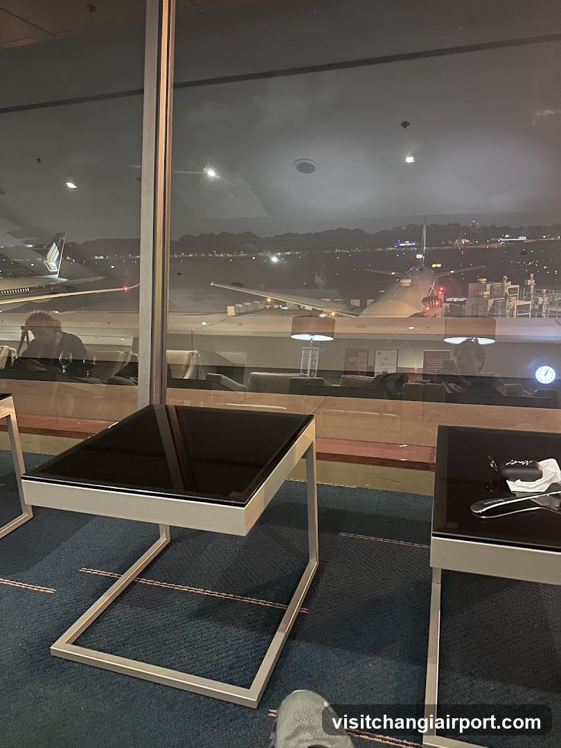 Airport Lounge Interior View