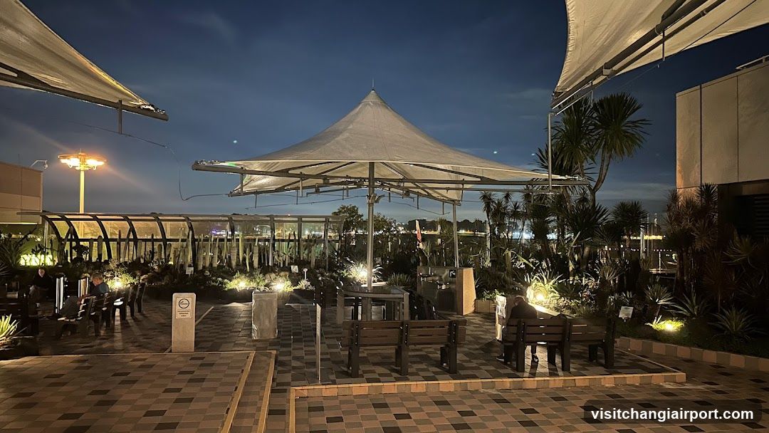 Evening Rooftop Patio