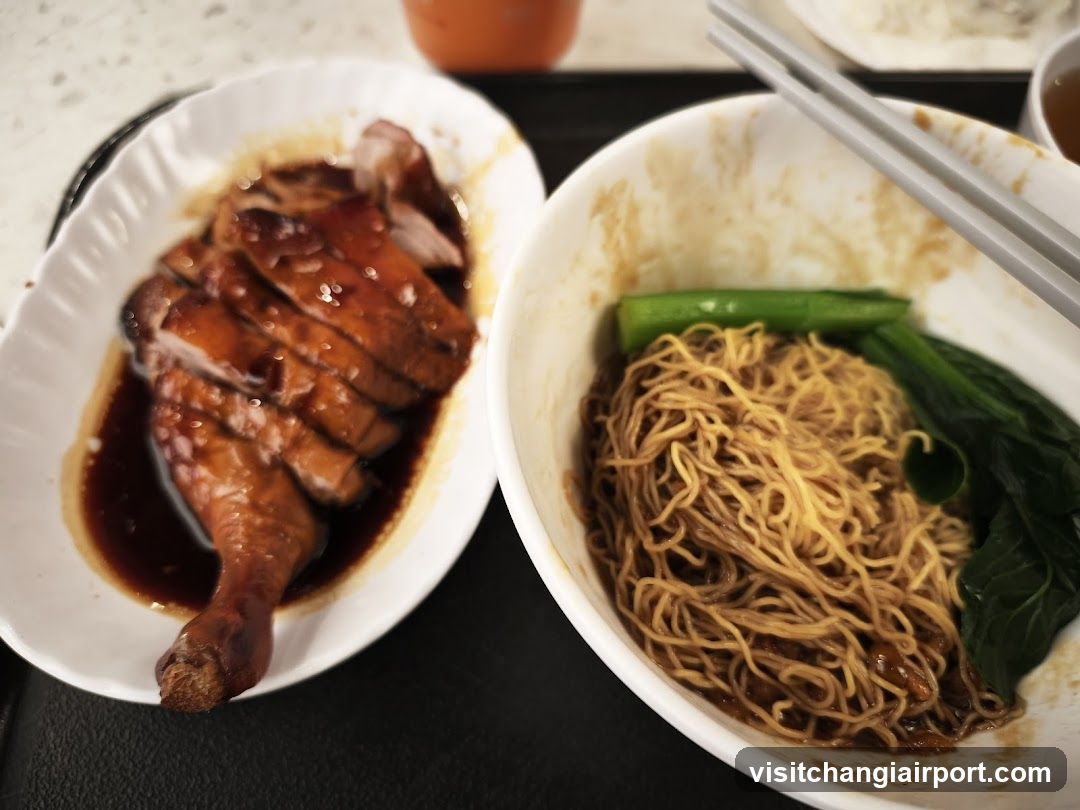 SG Hawker @ Changi Airport Terminal 1 (Transit Area)