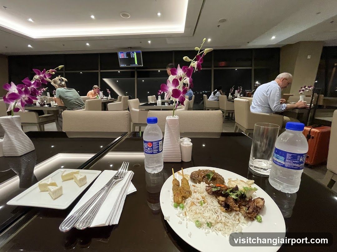 Airport Lounge Dining Area