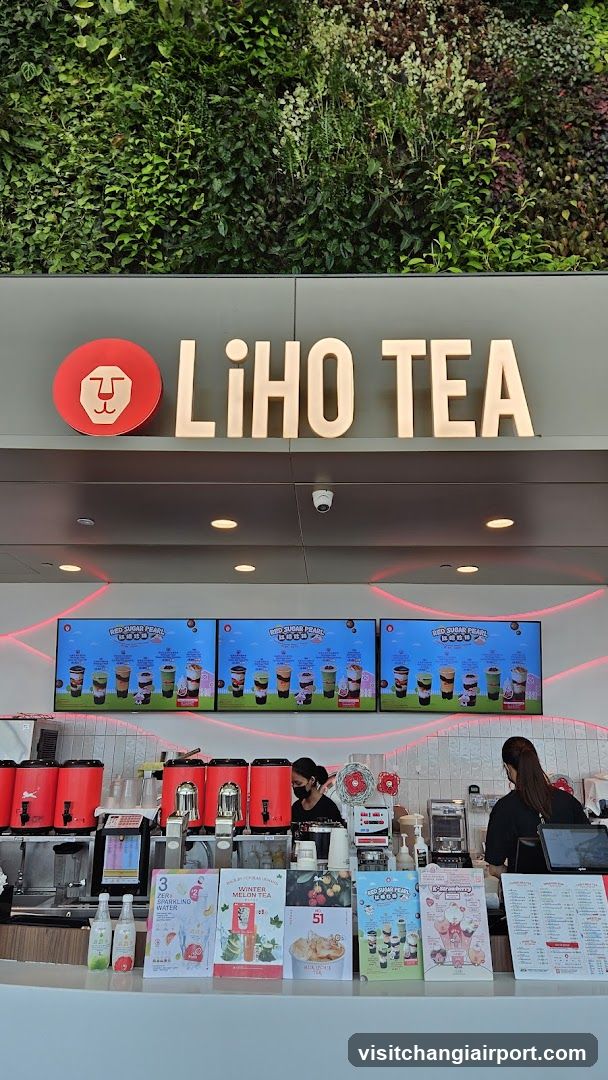 LiHO TEA @ Changi Airport T2