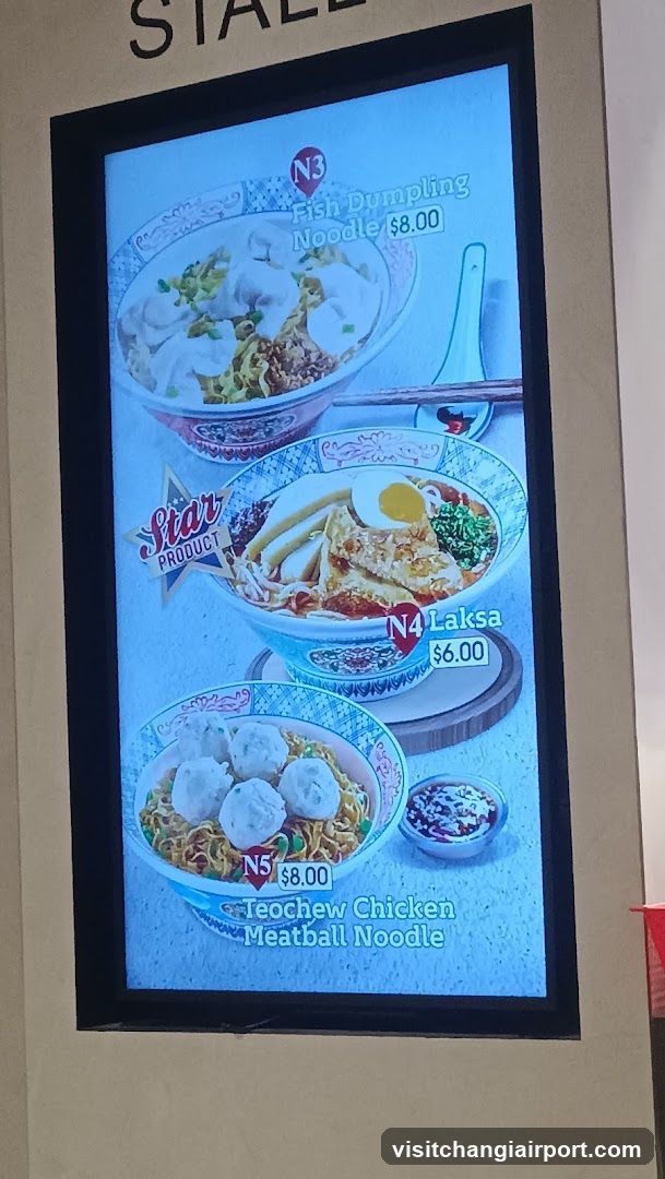 SG Hawker @ Changi Airport Terminal 1 (Transit Area)