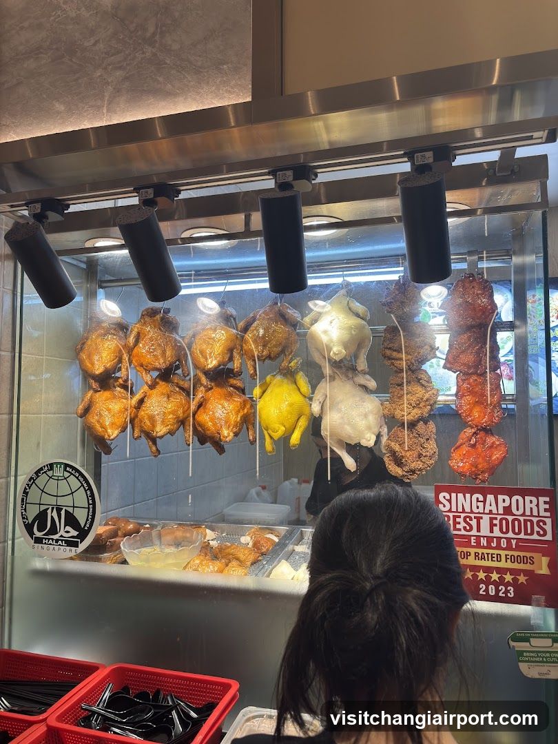 Roasted Chicken Display