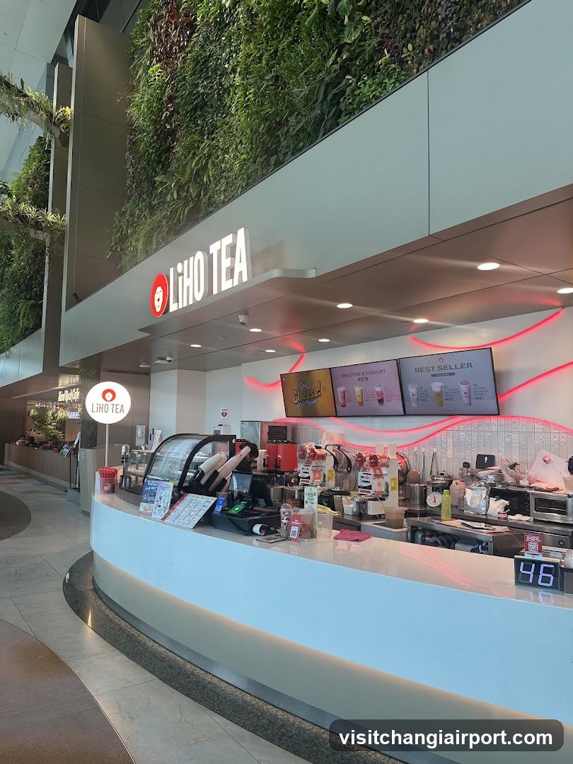 LIHO TEA Store Interior