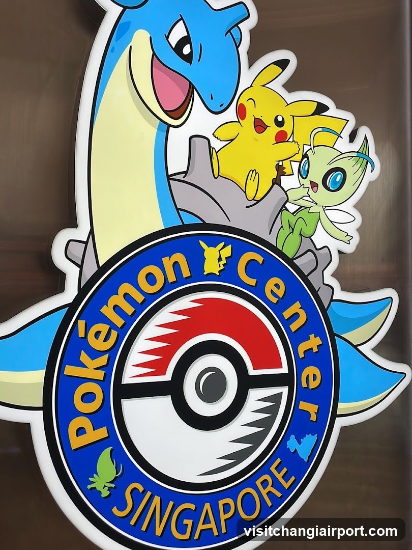 Pokemon Center Singapore Signage