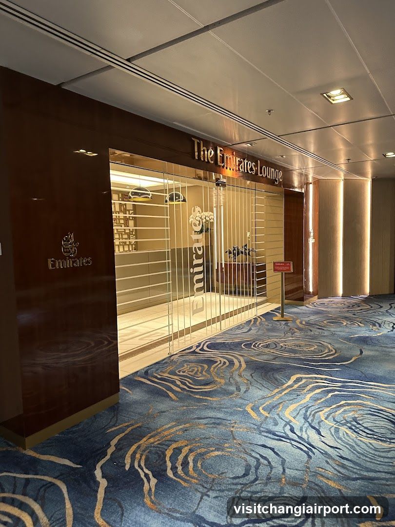 The Emirates Lounge Interior View