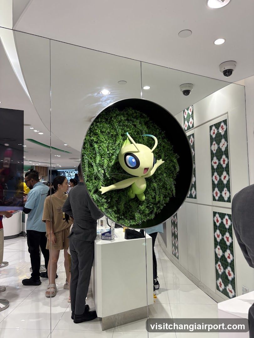 Pokemon Mew Display in Mall