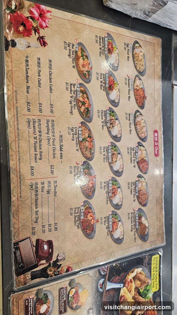 Chinese Restaurant Menu