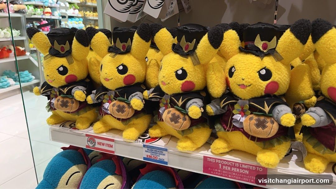 Pokemon Pikachu Merchandise Display