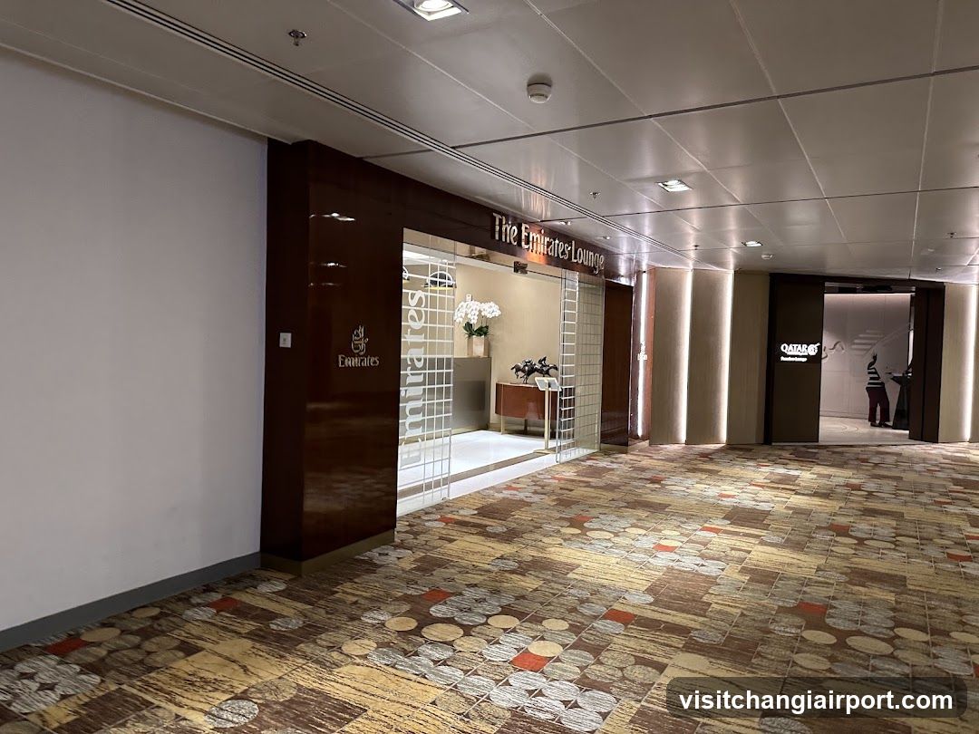 The Emirates Lounge Interior View