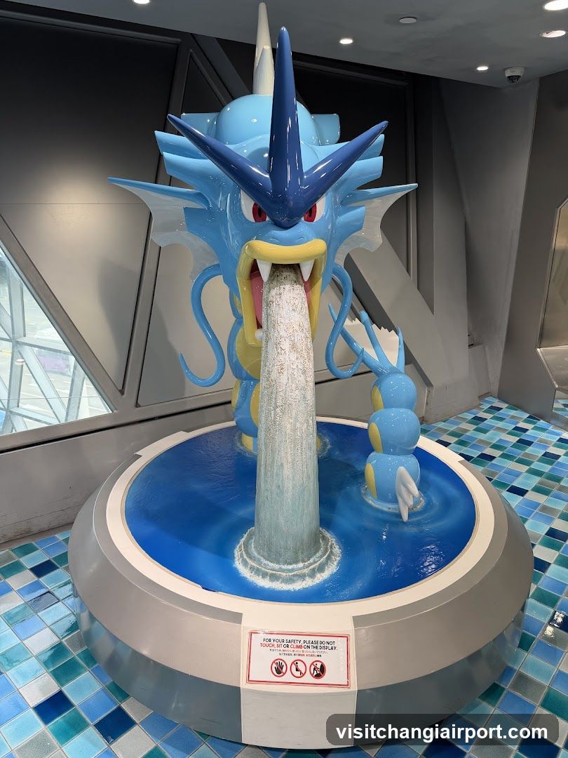 Dragon Fountain Statue