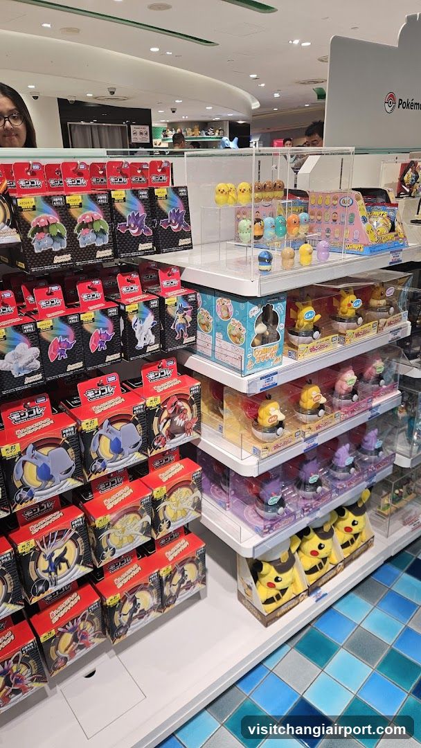 Pokemon Merchandise Display